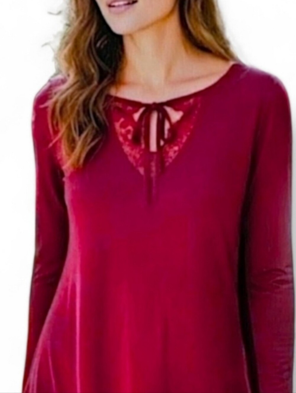 ❤️✨ 4/$20 Old Navy Long Sleeve Burgundy/Maroon Top
